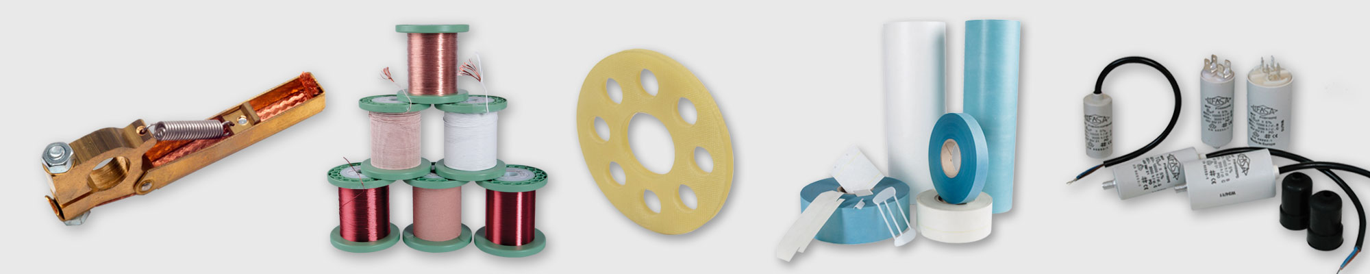 Group image of coil winding material - BEVI